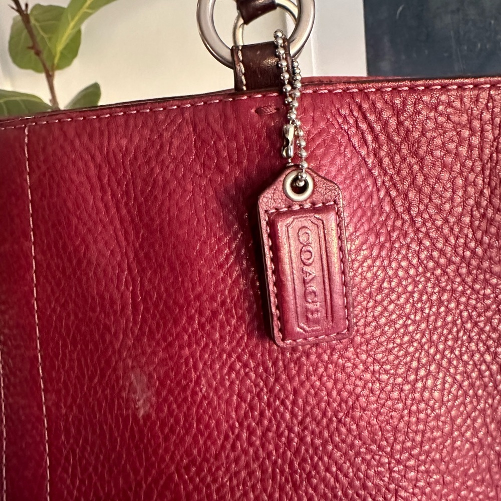 Purple COACH bag